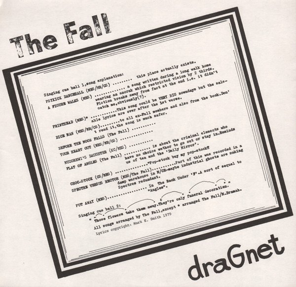 Dragnet sleevenotes