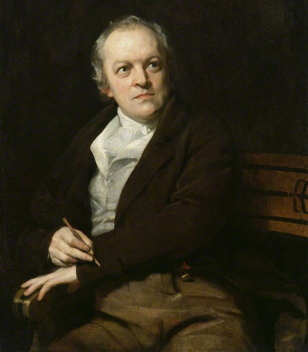 Portrait of William Blake by Thomas Phillips, 1807