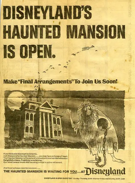 The Haunted Mansion, poster